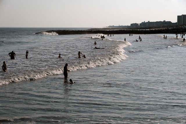 A photo of Rockaway Beach